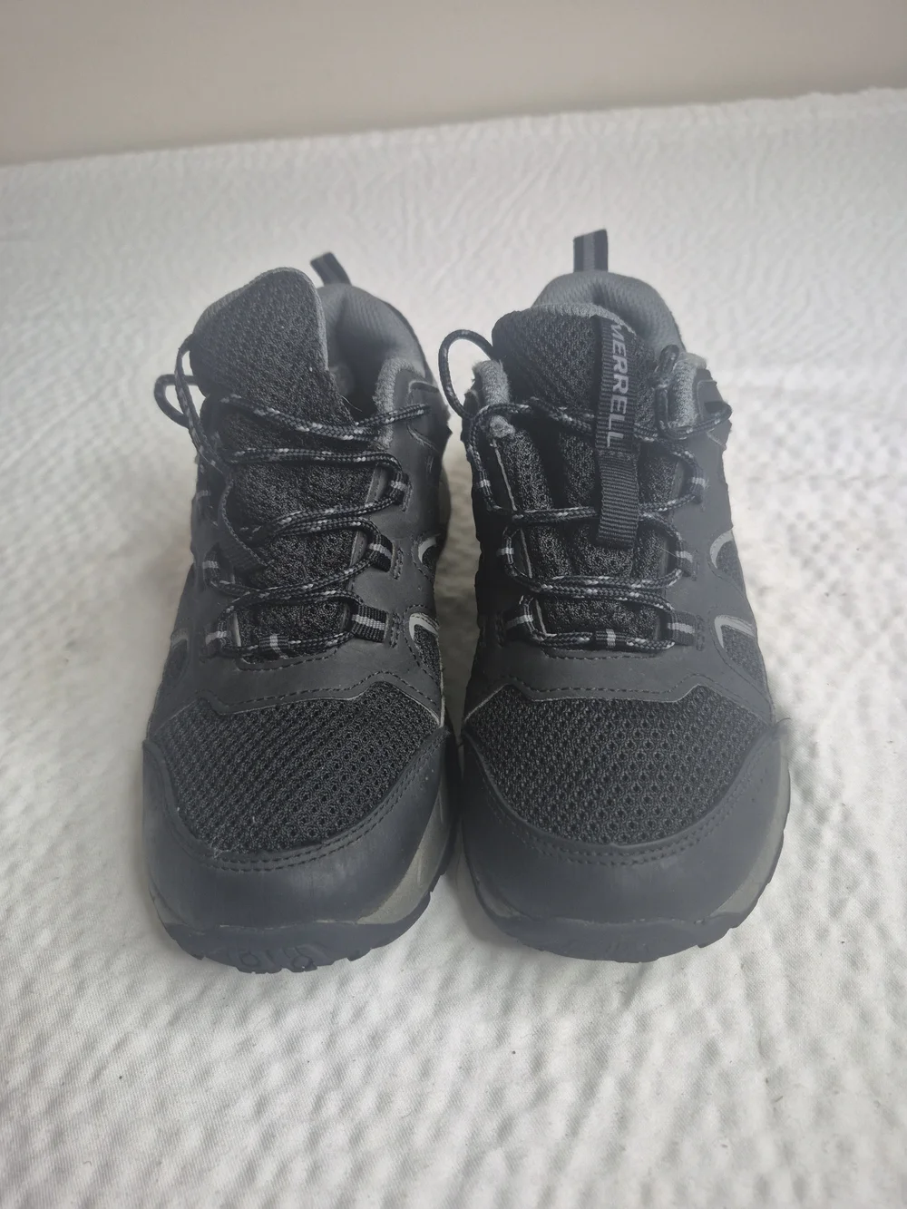 Merrell Waterpro of Trail Running Kids Shoes - Black Size 02.5 M